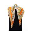 Silk Scarf Custom Luxury Satin Two-Side Pure Digital Printing Square Women Silk Scarf