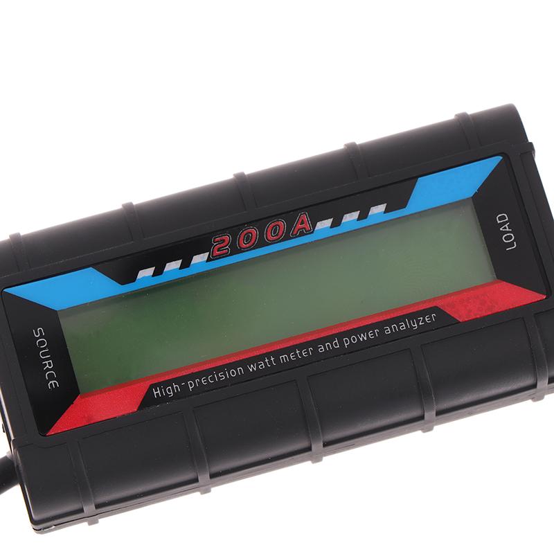 150A/200A Solar Energy Tester With Photovoltaic Connector Power Meter Rc Model Aircraft Power Meter Analyzer Current Power Meter