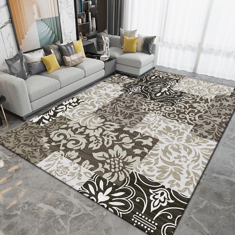 European Carpet for Living Room Bedroom Decor Large Size Carpet Coffee Table Non-slip Mat