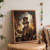 Halloween Digital Oil Painting Coloring Painting Circus Performer Character Hand Painting Home Decoration