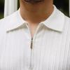 Men's 2024 Slim-Fit Short-Sleeve Polo Shirt - High-End Casual Summer Collared Top