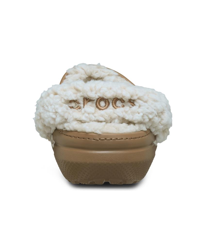 Crocs Classic Fleece Lined Clogs (Fleece Strap) - Sepia / 211396-2Ey