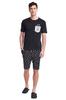 Men's Pajamas, Nightwear, Comfortable for Sleeping, Elegant Black Men's Pajamas, Nightwear, Comfortable for Sleeping, Elegant Black