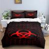 Fashion 3D Movie R-Resident Evil Print Bedding Sets Bed Supplies Set Duvet Cover Bed Comforter Set Bedding Set Luxury Gift