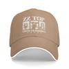 Baseball Caps ZZ Top Tres Hombres Trendy Graphic Unisex Outdoor Summer Hats
