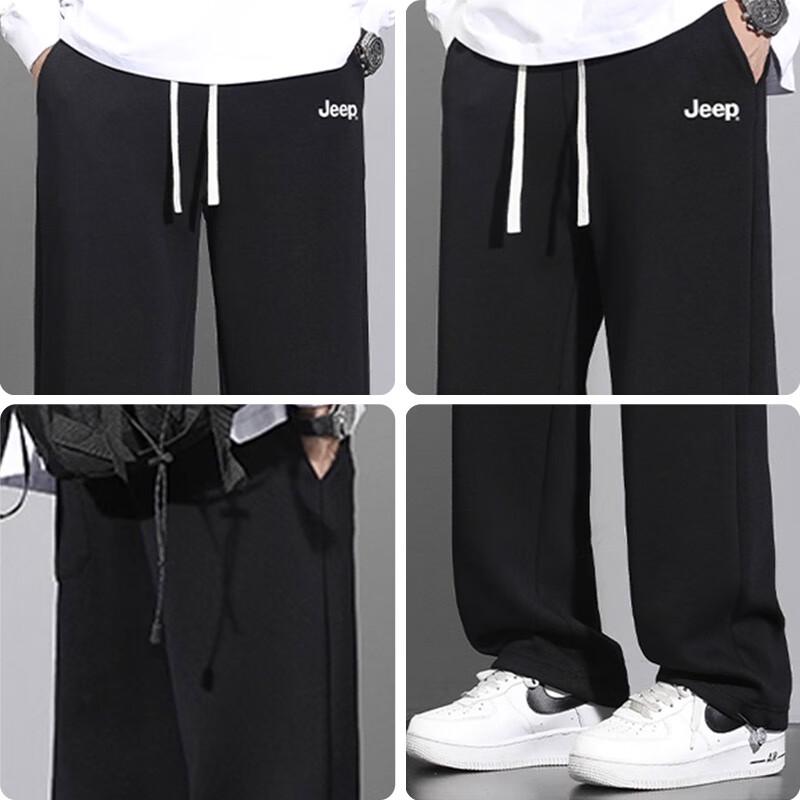 JEEP Men's Autumn/Winter Loose Straight Casual Sweatpants