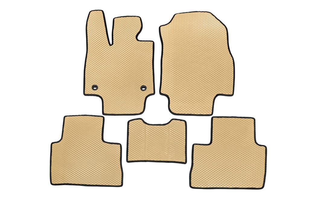 

Floor mats EVA automatic transmission (Beige) for Toyota Rav 4 2019-
