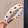 3CM Women's Polk Dots Print Headband Sponge Padding Girls Daily Shopping Press Hair Accessories