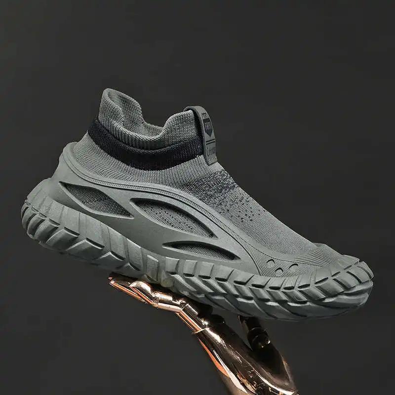 Fashion Short Without Laces Size 45 Mens Sneakers Sneakers Men Casual Shoes Tennis For Sport Super Deals Special Use Krasovki