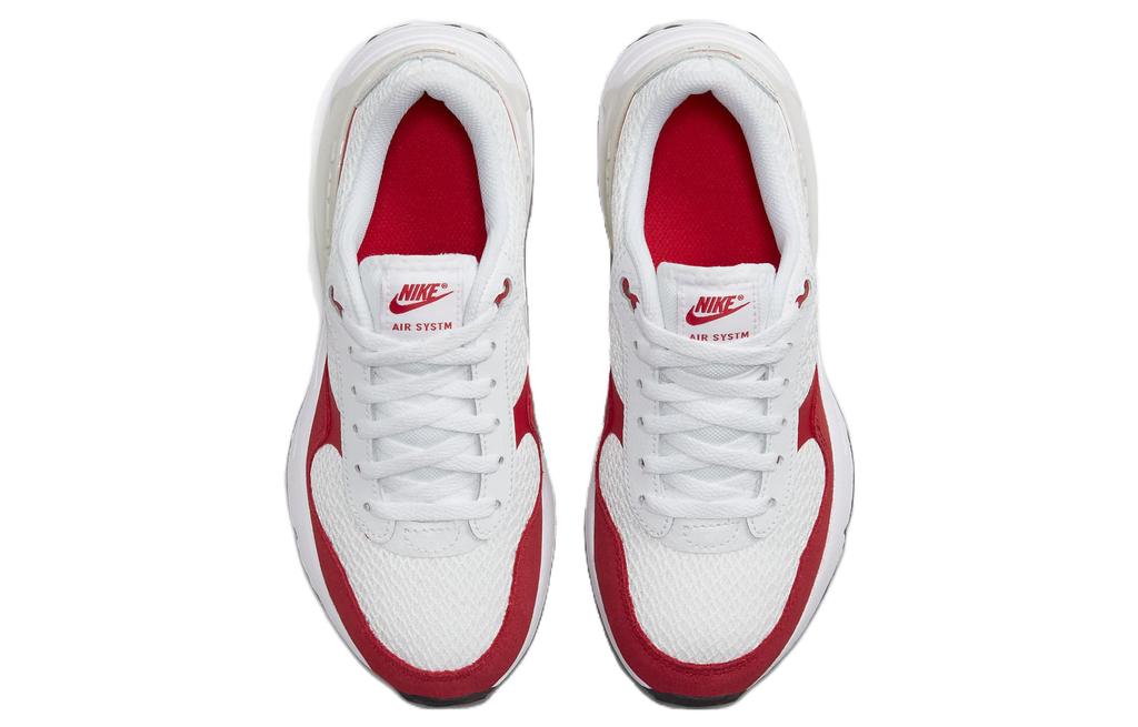 Nike Air Max SYSTM GS 'White University Red' DQ0284-108
