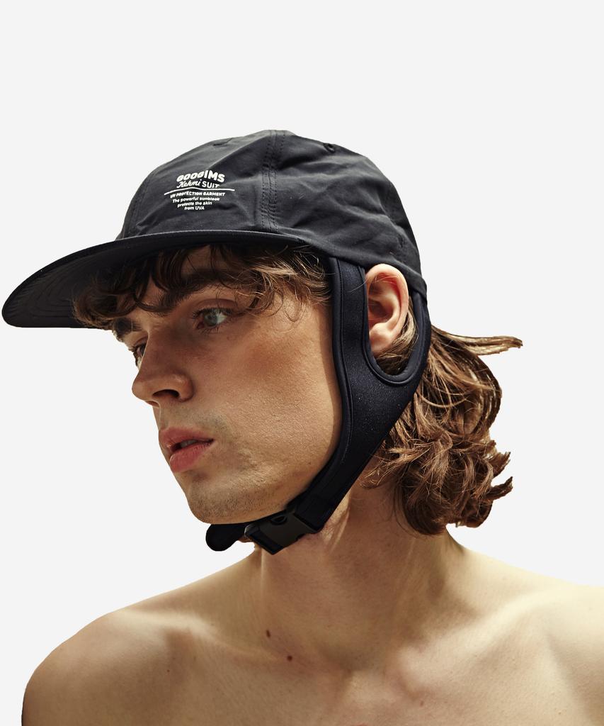Gugimseukeompeoni Bali Professional Surfing Water Hat (Black)_754