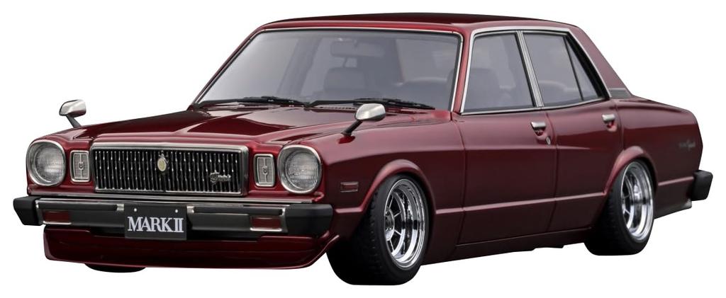 Ignition Model Scale Toyota Mark II Sedan Grande Red Metallic Finished Product 1/18 (MX41)