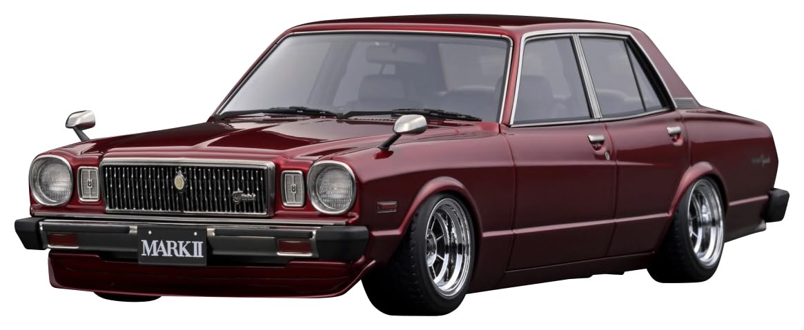 

модель зажигания Toyota Mark II Седан Grande Красный металлик Готовое изделие 1/18 (МХ41)