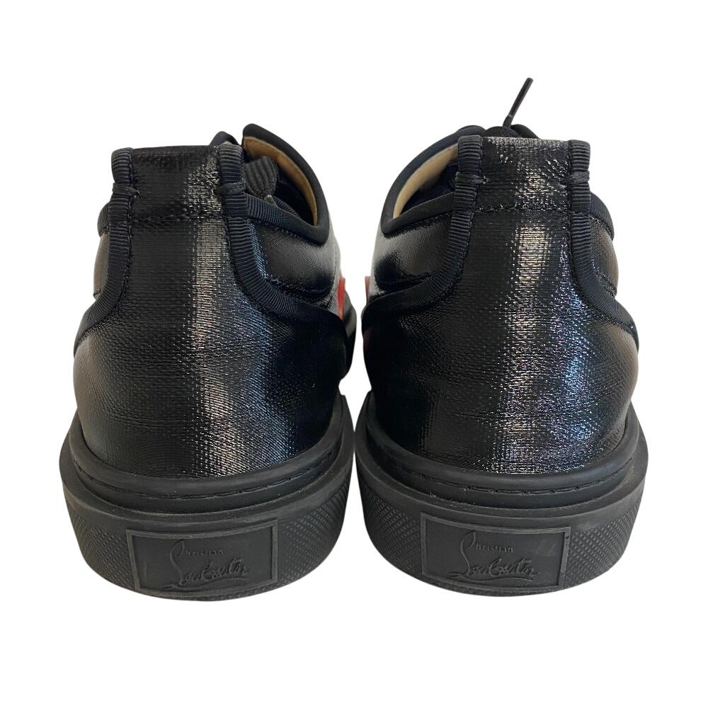 Christian Louboutin Low cut Patent leather Lewis Junior sneakers black Patent leather mens Used