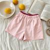 Trendy Girls' Color Block Quick Dry Shorts for Kids 6-12 - Loose Fit Summer Style