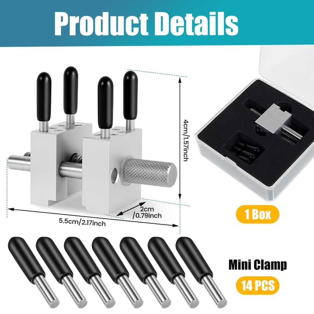 Vise Fixture Metal Jewelry Watches Handheld Vise Multipurpose Adjustable Width Table Bench Vise Adjustable High Precision Vise