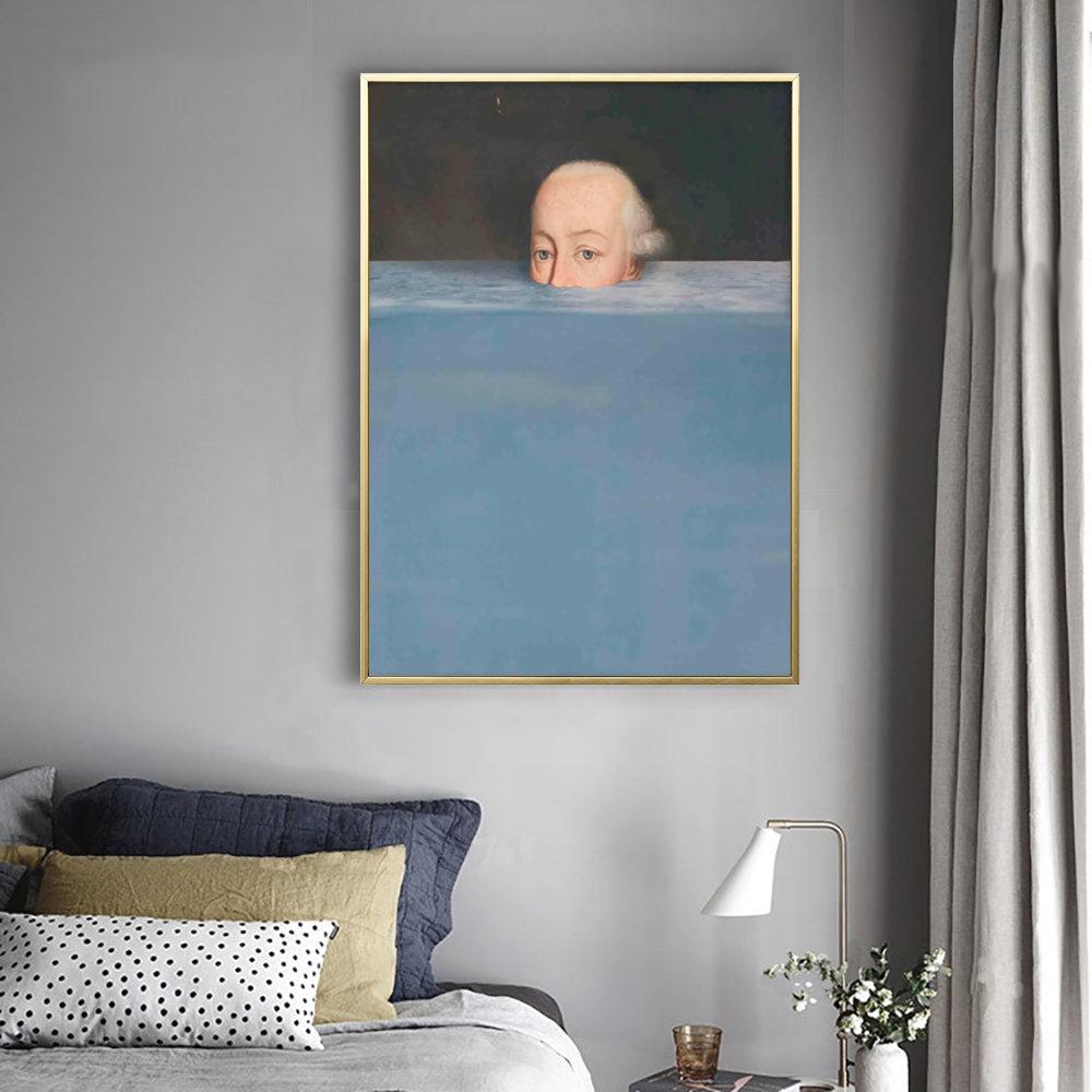 Nordic Abstract Figure Canvas Painting Creative Colorful Wall Art Posters and Prints Picture Cuardos For Living Room Home Decor