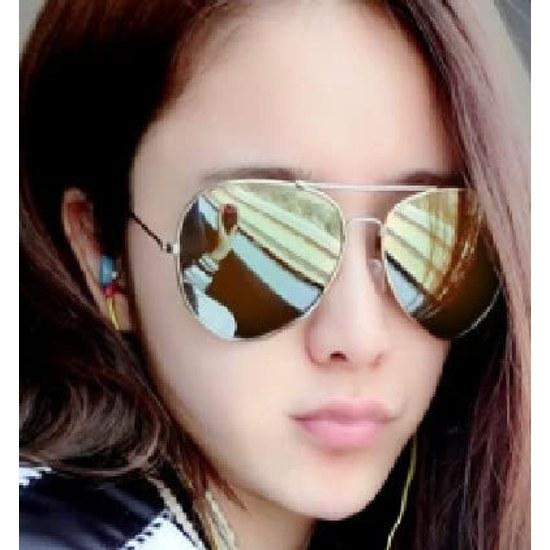Karakakku Teardrop Sunglasses Mirror Lens Popular Prevention Oceans Sense Stylish Mens Womens Unisex UV Ultraviolet Drive Sports