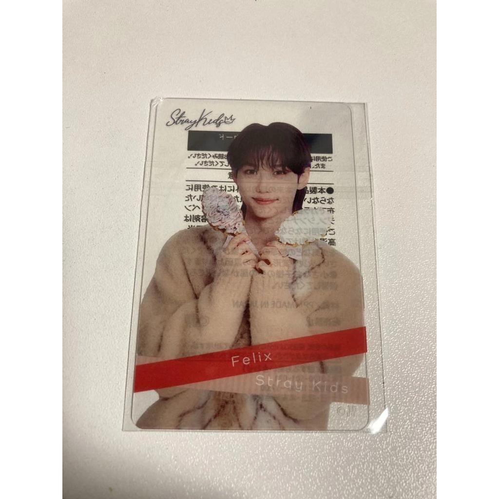 STRAY KIDS GIAPPONE FAMILY MART UFFICIALE CLEAR Cartolina Fotografica