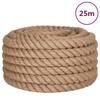VidaXL Jute Rope, Packing Twine, DIY Hemp Rope Gardening, Decoration Twine, 25 M Long 30 153770