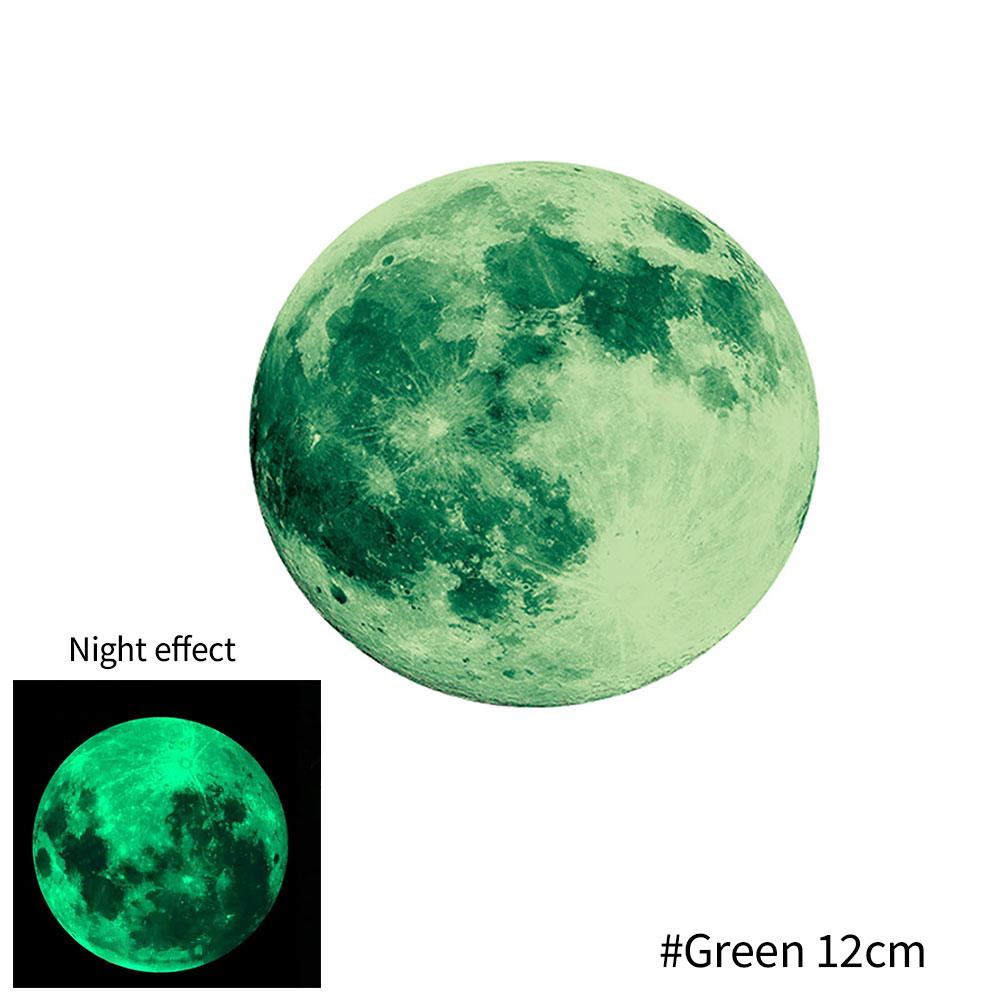 Luminous Moon Stars Wall Stickers for Kids room Bedroom Decor Glow in the dark Earth Wall Decals Noctilucent Stickers Home Decor