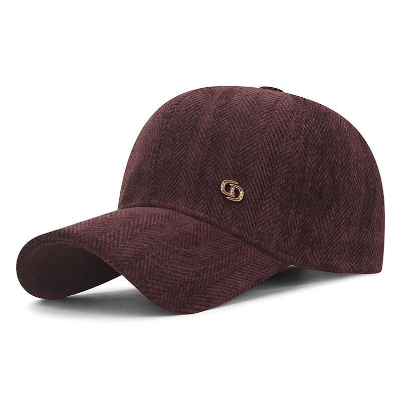 Letter Adjustable Hard Top Baseball Cap Couple Hat