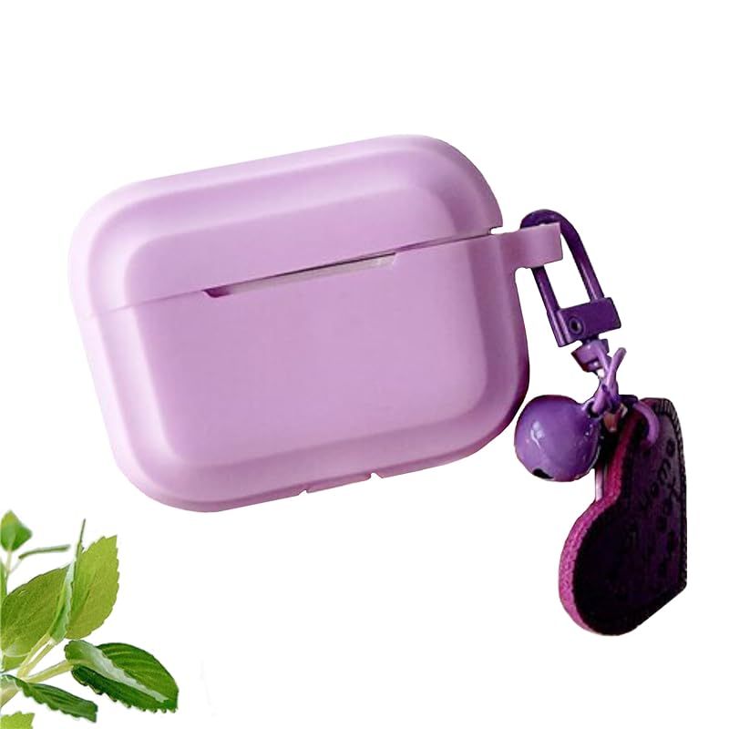 

[Pinscher] AirPods 3 case (purple) 3rd generation air pods 3 silicon case protective cover protective case Full protection charging case earphones