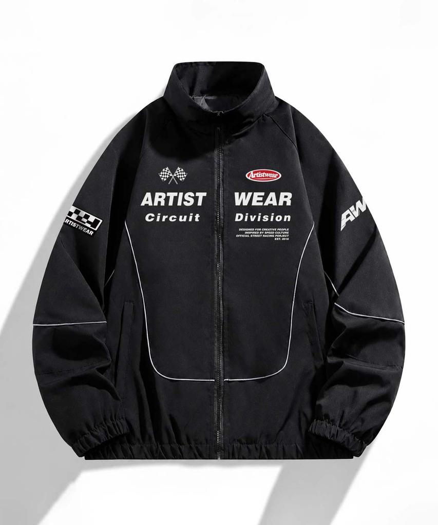 ARTISTWEAR Performance Club Raglan Piping Windbreaker