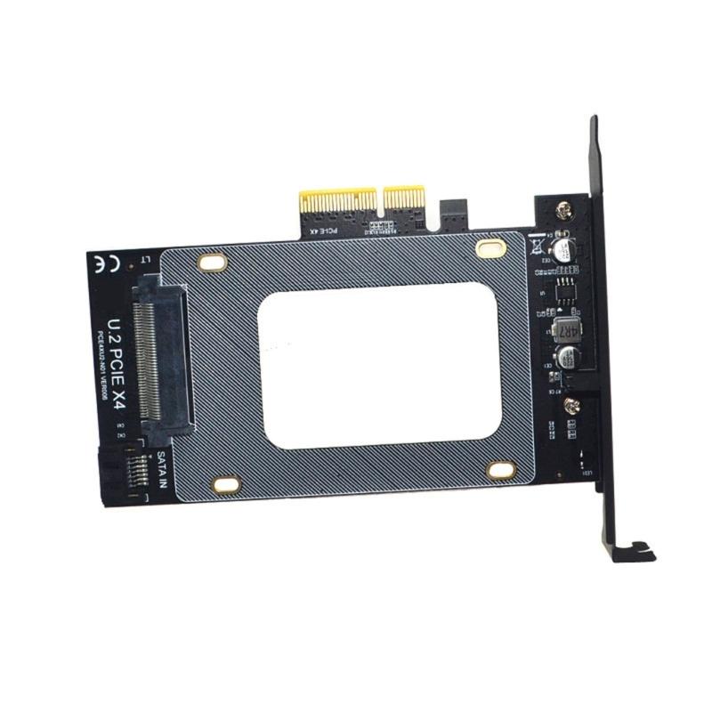 PCIE Risers 4X to SFF-8639 Adapter PCIE SSDs Card Support SSDs 2.5inch SSDs to PCIE 4X Risers Card Converter Replacement