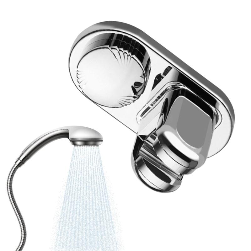 Strong Shower Brackets Adhesive Mounting No Tool Required Universal Shower Head Brackets Easy Installation for Home