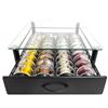 40/60pcs Coffee Capsule Display Rack Storage Drawer Bar for Desktop Tea Bag Storage Box Coffee Machine Base Drawer Storage Rack