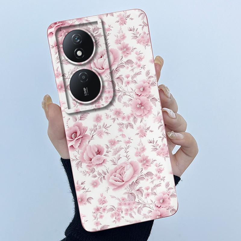 Case For Honor X7B X7 X7A Cute Panda Sweet Girls Cats Silicone Soft Cover Phone Camera Protection Casing Anti-Scratch Bumper