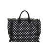 New Trendy and Fashionable Large-capacity Handbag Polyester Fiber Polka Dot Pattern, Versatile Commuter Single-shoulder Tote Bag