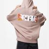 LiNing Badfive Basketball Series Locker Hoodie Damen Hoodies Rosa Braun AWDR068-2