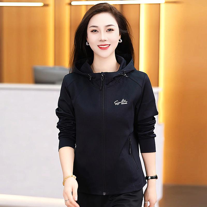 Women's 2025 Hooded Long Sleeve Autumn Coat – Fashionable and Stylish Outerwear