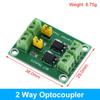 PC817 1 2 4 8 Channel Optocoupler Isolation Board Voltage Converter Adapter Module 3.6-30V Driver Photoelectric Isolated Module