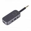 Bluetooth Car Adapter Bluetooth 6.0 2 in 1 Dual Connection AUX Hands Free Calling Wireless Car Sound Adapter