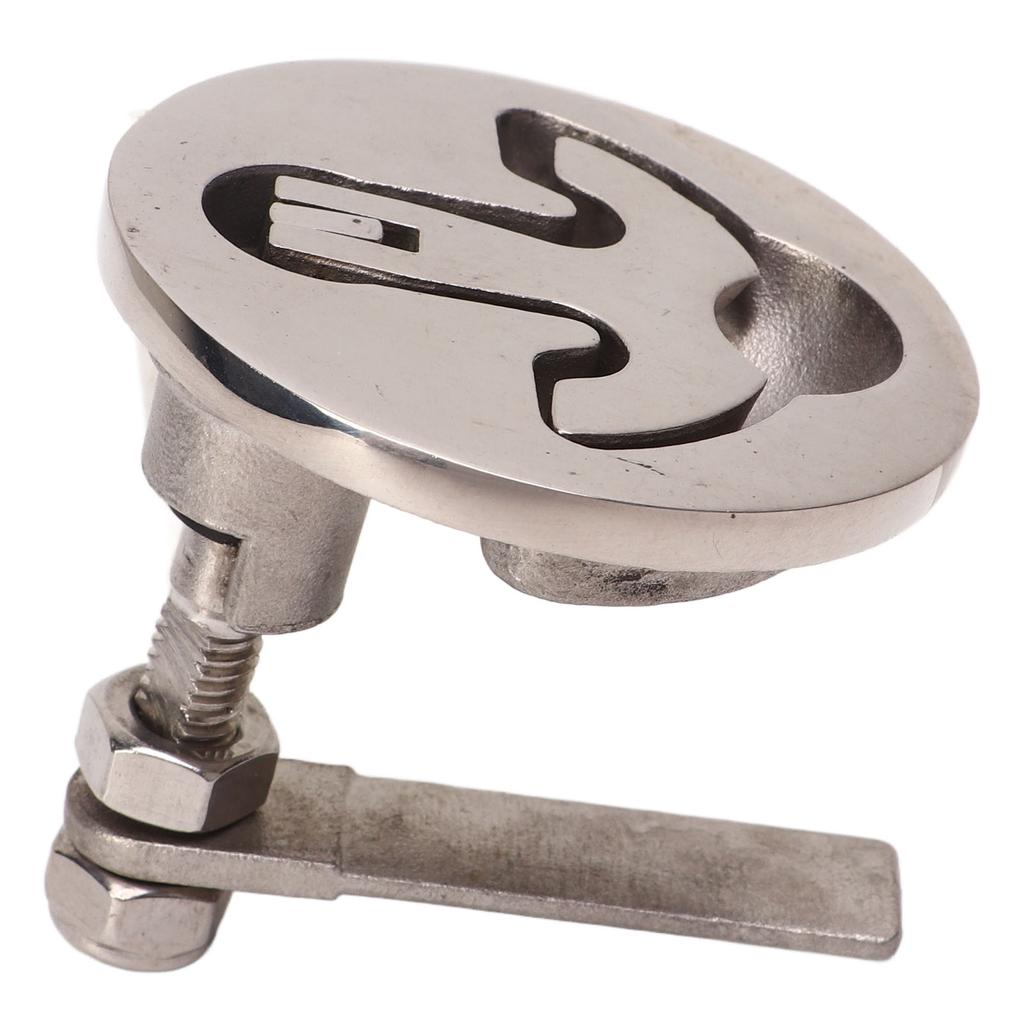 61x57mm Boat Cam Latch Marine Flush Hatch Pull 316 Stainless Steel Silver Yacht Hardware