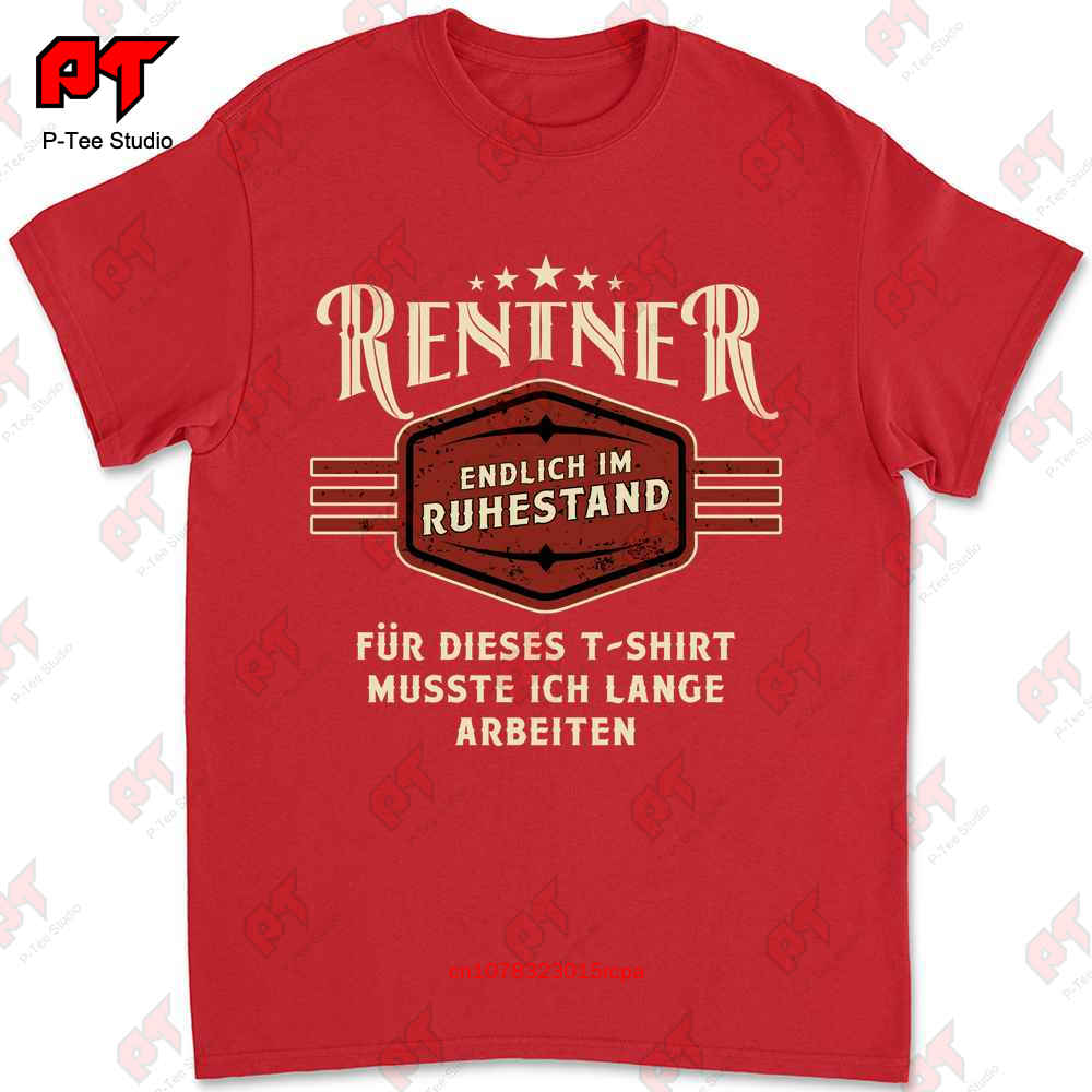 Rentner Endlich Im Ruhestand Fun Geschenk Tshirt HOXU S