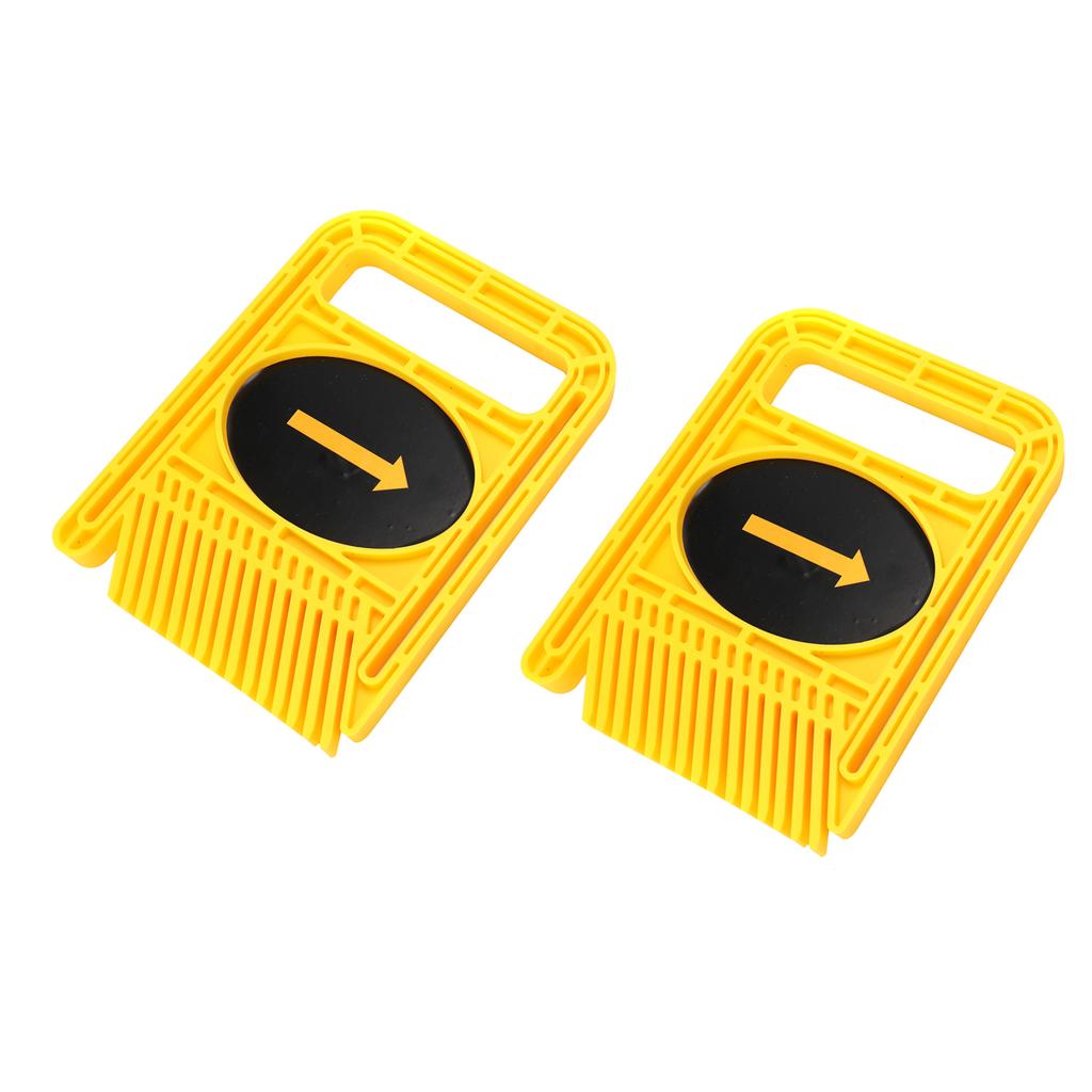 Woodworking Double Feather Loc Board Set Miter Gauge Slot T Track Woodwork Saw Table Fence DIY Safety Tools