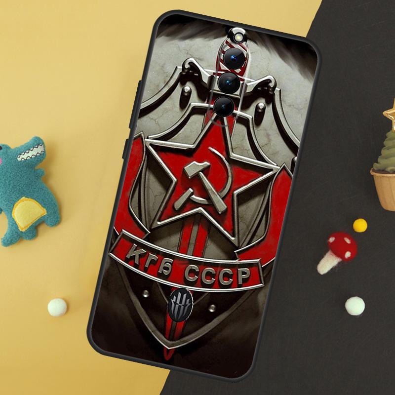 CCCP Soviet Union Russia Phone Case For ZTE Nubia Red Magic 9 Pro Plus 8 8S Pro Plus 6 7 6S 7S Pro 5G 5S 6R Cover