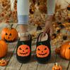 Fashion House Fuzzy Slipper Men Male Ghost Face Blue Evil Eye Home Shoes Plush Winter Warm Indoor Floor Non Slip Women Female Halloween