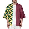 Anime Demon Slayer Kimetsu No Yaiba Kamado Nezuko Cosplay Loose Haori Coat Tops