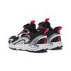 Anta Kids Non-Slip Durable Low-Top Running Shoes Kids Sneakers Black Silver Red A312339950-1