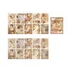 20 Sheets Scrapbooking Paper Decorative Retro Aesthetic Sticker for Scrapbooking Journal Picture Frames Phone Case Craft