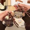Japanese Retro Kitten Keychain: Cute Doll Pendant for Backpacks & Fashion Accessories