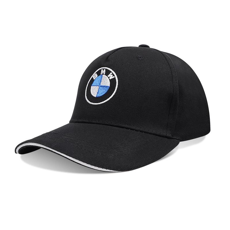2026 Hot Car Badge Peaked Cap Sports Sunshade Baseball Hat For BMW X3 X4 X5 E28 E90 F20 E46 E60 E70 GT Series i3 i4 G26 F01 F02 M3 M4 M5