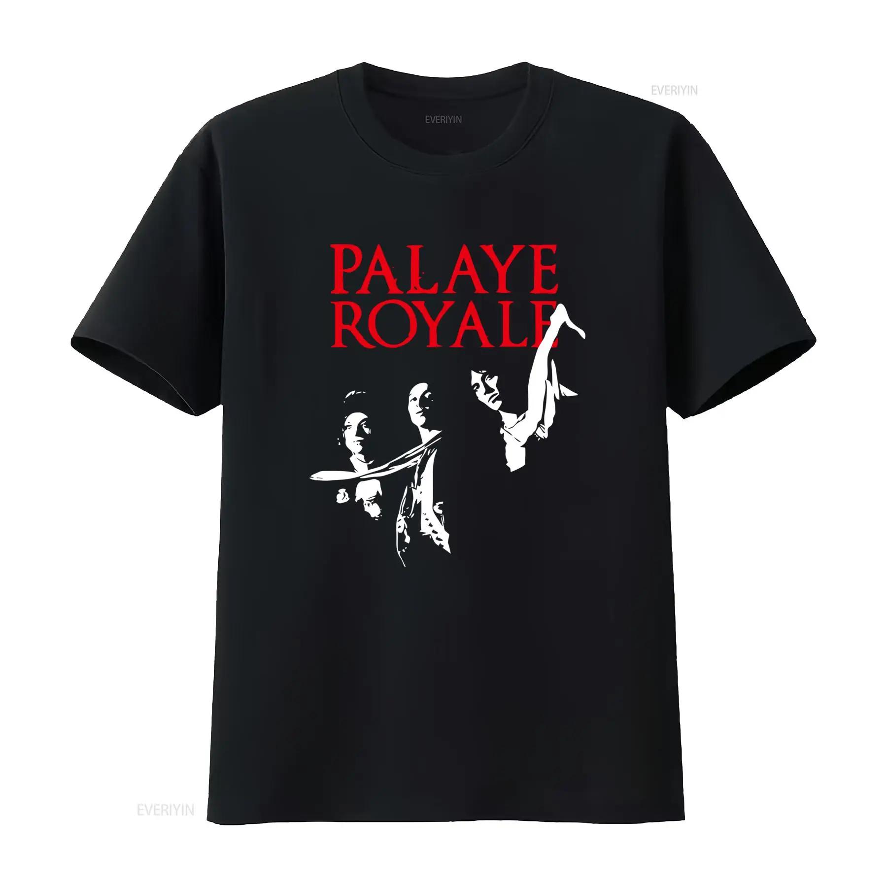 

Palaye Royale T Shirt Stylish Band Print for Music Lovers Perfect Birthdays and Family Celebrations vintage Washed Unisex - M... S разноцветный
