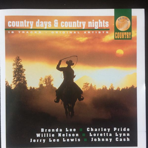 CD VARIOUS - Country Days & Country Nights PYCD173 Penny 1996 UK Country Used