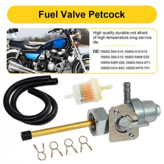 Gas Fuel Petcock Tank Valve New Fit ATC350X Honda ATC250SX Big Red 250 ATC250ES